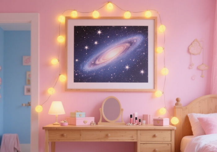 Personalized star map gift, romantic anniversary idea under $30
