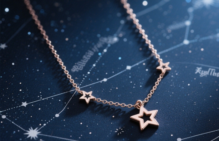 Personalized star map necklace, custom romantic gift for her 2025