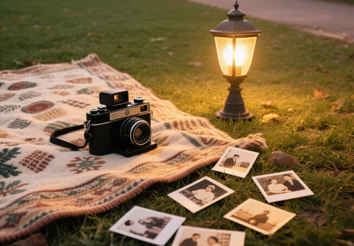Polaroid camera summer gift, fun and nostalgic present for girlfriend
