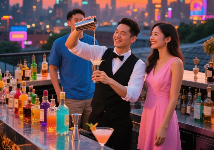 Private mixology class - fun and flavorful anniversary experience