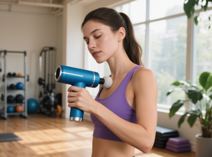 Professional massage gun with heat function, great for relaxation gifts under $300