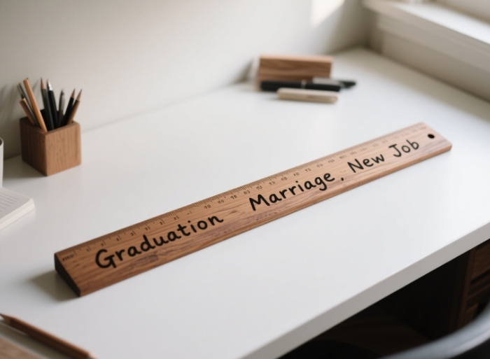 Relationship milestone growth chart, sentimental anniversary gift under $200