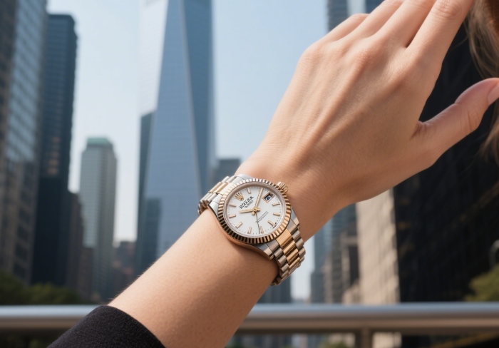 Rolex Datejust 31mm watch, luxury timepiece gift for her