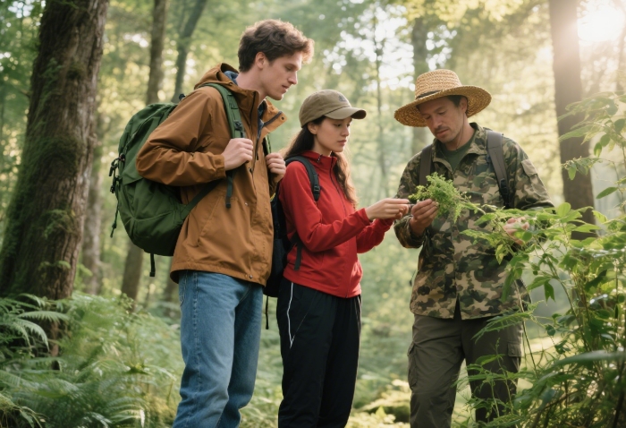 Romantic foraging and wild food dining experience adventure date gift for nature-loving girlfriend 2025