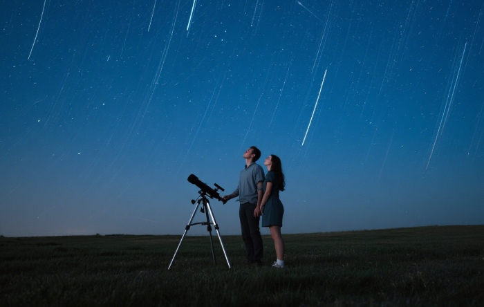 Romantic private stargazing experience gift for couples - unique adventure date