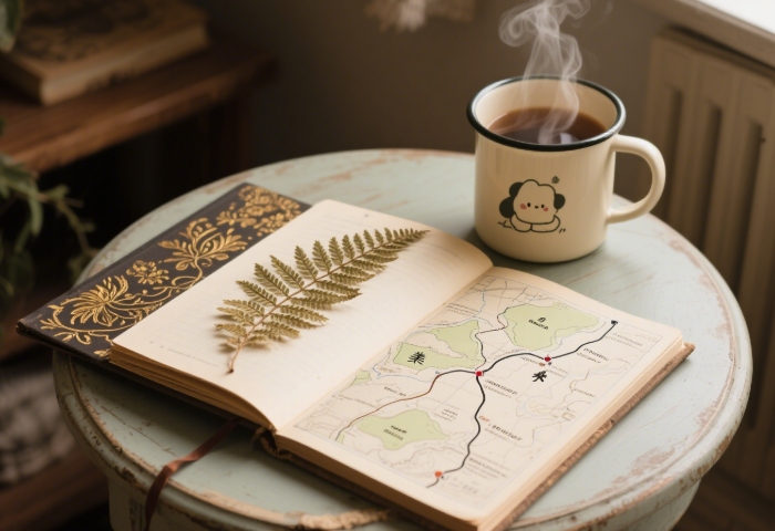 Scrapbook journal gift for travel memories - under $40