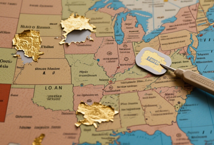 Scratch-off adventure map for couples showing past and future travel dreams