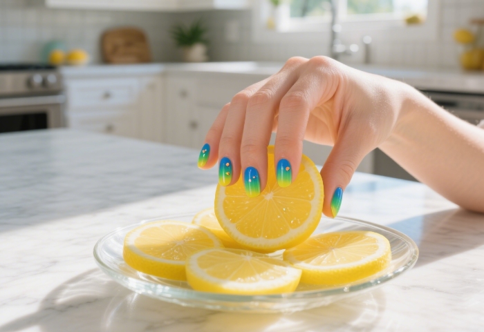 Summer press-on nail sets, easy manicure gift under $15