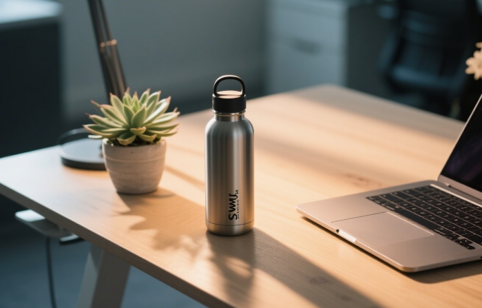S’well Traveler with office essentials for hydration and style