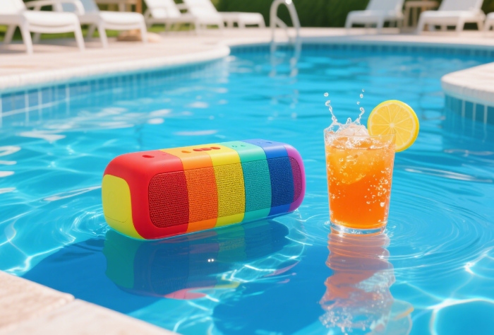 Waterproof Bluetooth speaker - must-have summer tech gift for music lovers