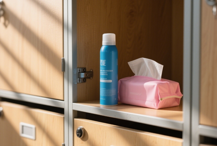 efreshing face wipes for post-workout - practical gym bag essential