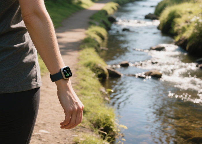 rugged GPS smartwatch for hiking women