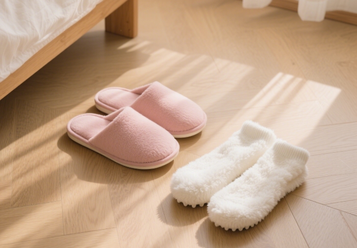 ultra soft non-slip grip socks for women relaxing at home