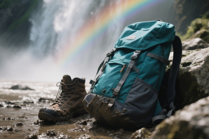 women's waterproof hiking backpack adventure gift