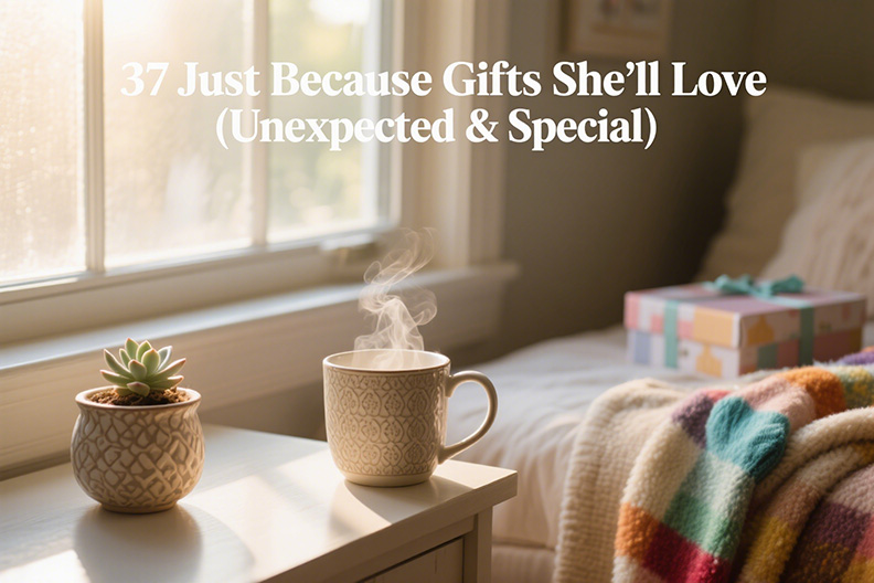 37 Just Because Gifts She'll Love (Unexpected & Special)