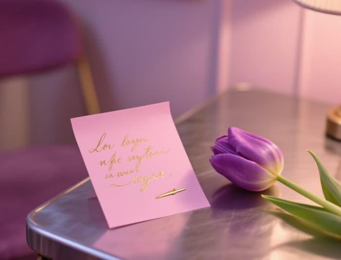 Most thoughtful last minute anniversary gift handwritten love letter