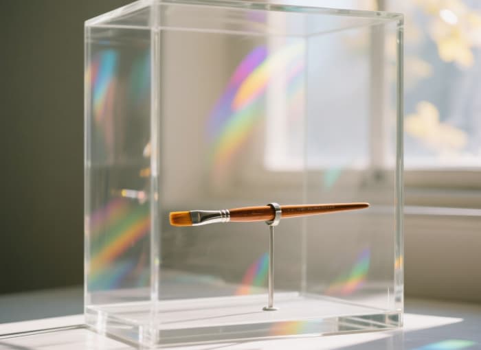 Premium upgrade gift for hobbyist, artist brush